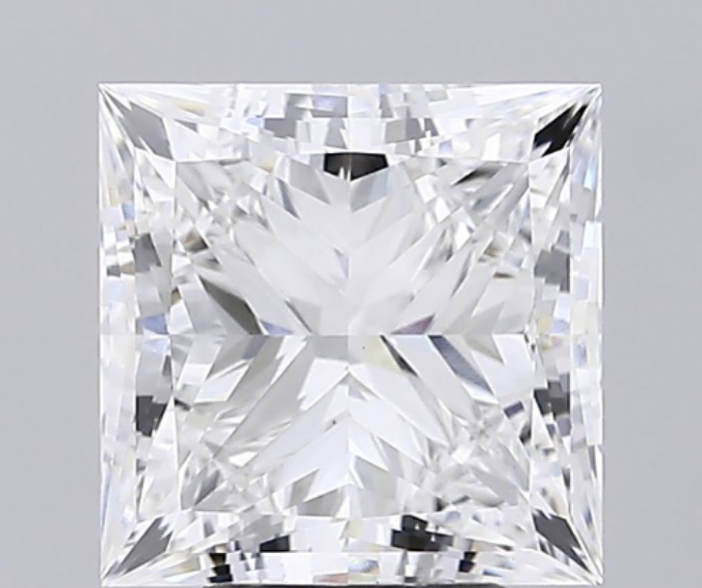 Princess 5.21 ct F VS1 Lab Grown Diamond - IGI Certified