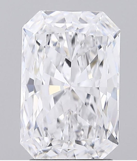 2.52 ct E VS1 Radiant Lab Grown Diamond - IGI Certified