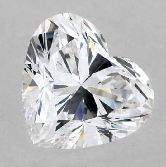 1 ct D VVS2 Heart Lab Grown Diamond - IGI Certified